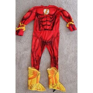 Flash Halloween Kids Costume Marvel Movies Costume Halloween Party Flash Costume